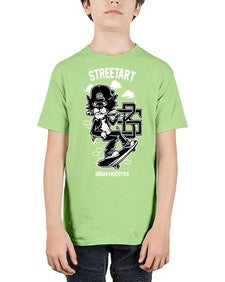 lets skate 726# - art pop art - Youth Tee Unisex