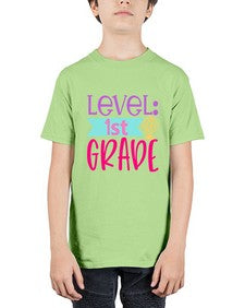 level first grade 461# - first grade - Youth Tee Unisex