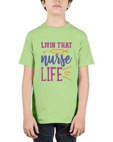 livin that nurse life Style 276# - nurse - Youth Tee Unisex