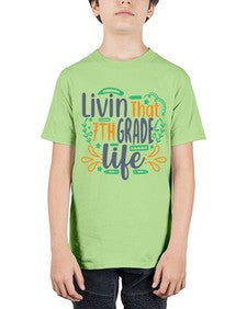 livin that seventh garde life 502# - seventh grade - Youth Tee Unisex