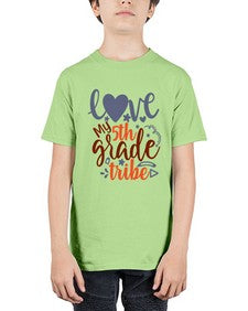 love my fifth grade tribe 518# - fifth grade - Youth Tee Unisex