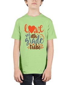 love my fourth grade tribe 520# - fourth grade - Youth Tee Unisex