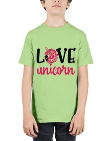 love unicorn 274# - unicorn - Youth Tee Unisex