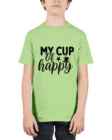 my cup of happy 1420# - tea - Youth Tee Unisex