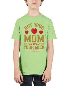 not your mom not your milk 361# - vegan - Youth Tee Unisex