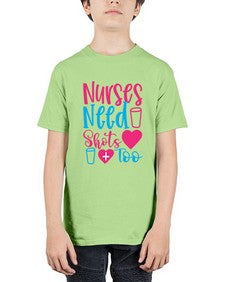 nurses need shots too Style 1251# - nurse - Youth Tee Unisex