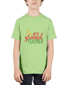 one grateful teacher Style 322# - teacher - Youth Tee Unisex