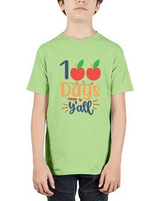 one hundred days yall 589# - one hundred days - Youth Tee Unisex