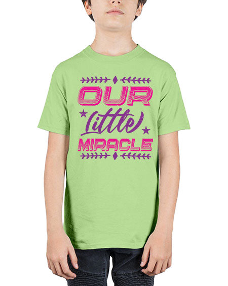 our little miracle Style 182# - baby shower - Youth Tee Unisex