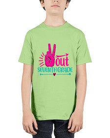 out seven grade 612# - seventh grade - Youth Tee Unisex