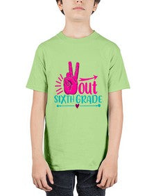 out six grade 613# - sixth grade - Youth Tee Unisex
