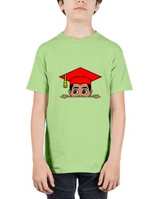 peekaboo afro puffs grad boy 20# - black boys or men - Youth Tee Unisex