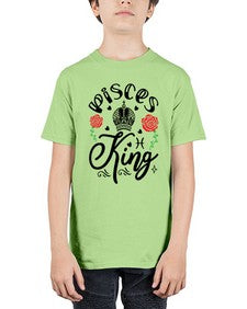 pisces king 375# - pisces - Youth Tee Unisex