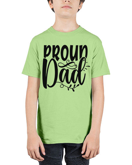 proud dad Style 37# - autism - Youth Tee Unisex