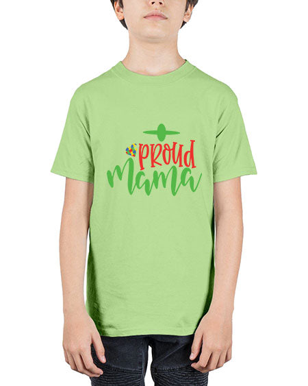 proud mama Style 38# - autism - Youth Tee Unisex
