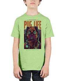 pug life zkmmhj 1005# - art pop art - Youth Tee Unisex