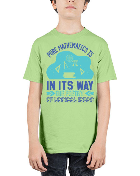 pure mathematics in its way 44# - pi - Youth Tee Unisex