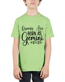 queens are born as gemini 393# - gemini - Youth Tee Unisex