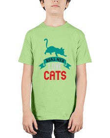 real man love cats o Style 112# - cats - Youth Tee Unisex