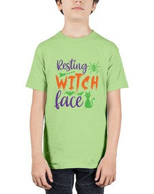 resting witch face 26# - witch - Youth Tee Unisex