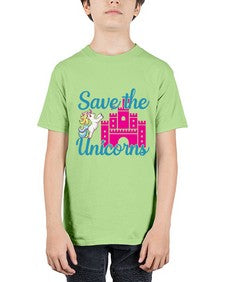 save the unicorns 389# - unicorn - Youth Tee Unisex