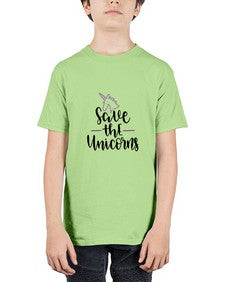 save the unicorns 393# - unicorn - Youth Tee Unisex