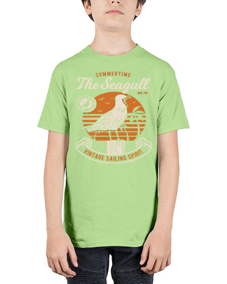 seagul bird 69# - birds - Youth Tee Unisex