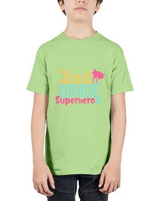 second Grade Superhero color 833# - second grade - Youth Tee Unisex