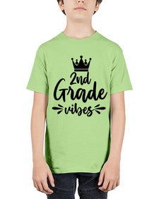 second Grade vibes 838# - second grade - Youth Tee Unisex