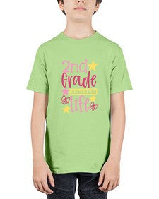second grade life 825# - second grade - Youth Tee Unisex
