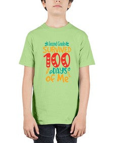 second grade survived one hundred days of me 834# - second grade - Youth Tee Unisex