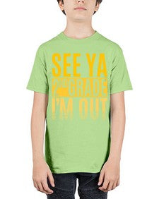 see ya second grade im out 843# - second grade - Youth Tee Unisex