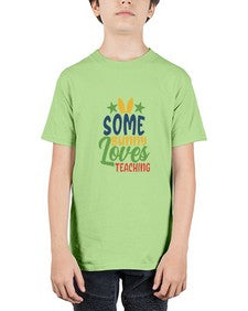some bunny loves teaching Style 359# - teacher - Youth Tee Unisex