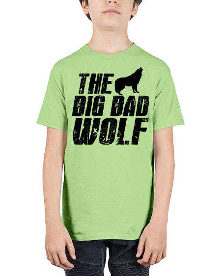 the big bad wolf - wolf - Youth Tee Unisex