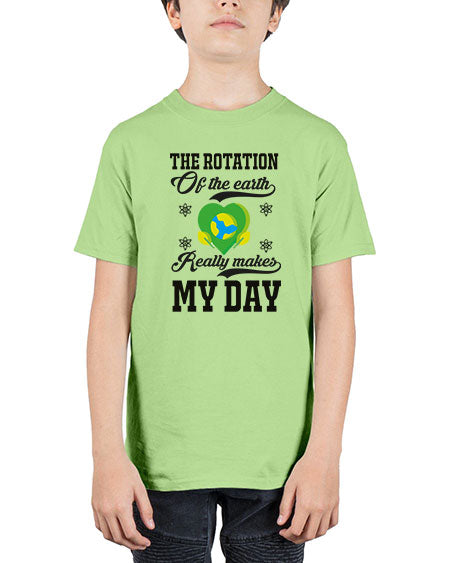 the rotation of the earth really makes my day 13# - nature - Youth Tee Unisex