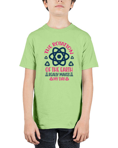 the rotation of the earth really makes my day 6# - nature - Youth Tee Unisex