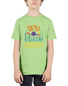 third grade asaurus 948# - third grade - Youth Tee Unisex