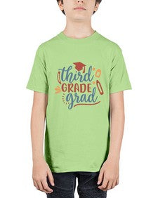 third grade grad 959# - third grade - Youth Tee Unisex