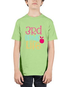 third grade life design 966# - third grade - Youth Tee Unisex