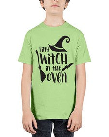 tiny witch in the oven 18# - witch - Youth Tee Unisex