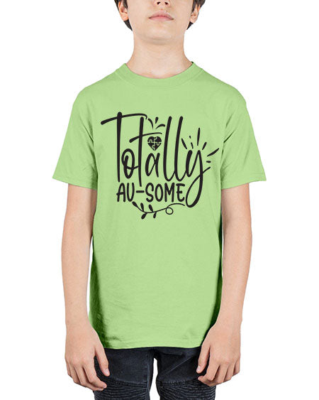 totally ausome Style 2# - autism - Youth Tee Unisex