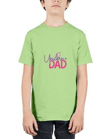 unicorn dad 451# - unicorn - Youth Tee Unisex