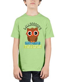 whooos ready for third grade 1009# - third grade - Youth Tee Unisex