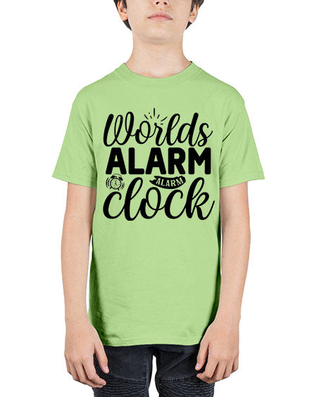 worlds cutest alarm clock 471# - baby - Youth Tee Unisex