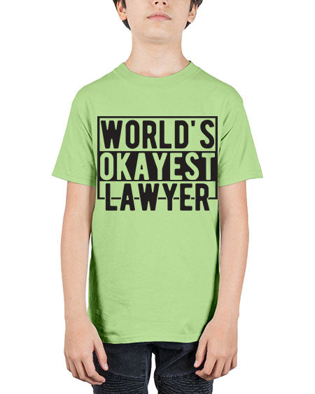 worlds okayest lawyer 1662# - lawyer - Youth Tee Unisex