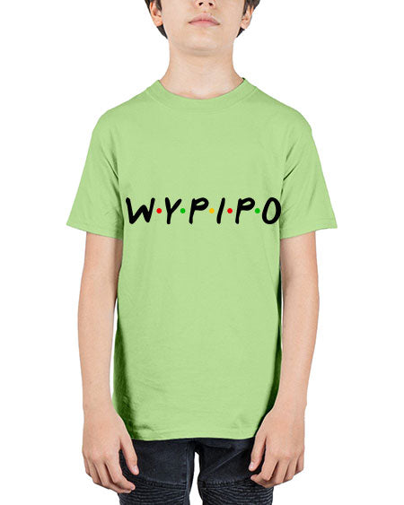 wypipo 7# - black words and phrases - Youth Tee Unisex