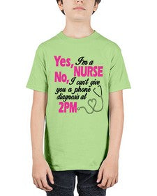 yes im a nurse 1672# - nurse - Youth Tee Unisex