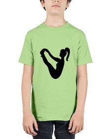 yoga pose  633# - yoga - Youth Tee Unisex