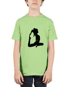 yoga pose  641# - yoga - Youth Tee Unisex