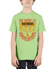 you cannot let your parents anywhere near your real humiliations 711# - parents day - Youth Tee Unisex